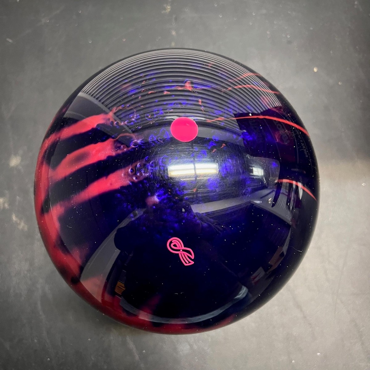 Storm Tropical Surge Bowling Ball - 15lb Pink/Purple, Perfect For Beginners & League Nights