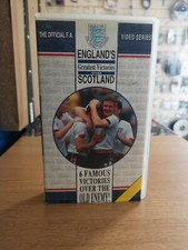 England's Greatest Victories Over Sctoland VHS 