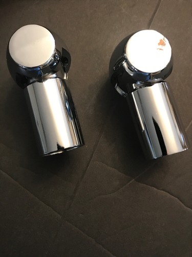 ISO SC-P09-CP SOLID BRASS SHOWER CURTAIN ROD SWIVEL FLANGES crome. Cw - Picture 2 of 6