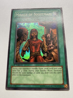 Yugioh Mirage Of Nightmare Super Rare 1st PGD-036 HP