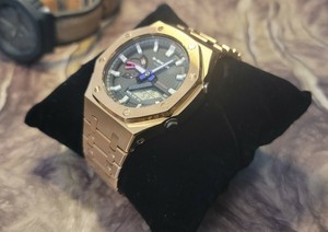 usa casio g shock ga2100 1a1 oro rosa acero bisel bandas ap mod japon ebay