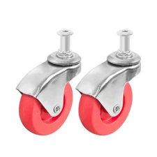 Torin Replacement Swivel Casters 2.5" Wheels Mechanic Carts Stools Dollies 1Pair