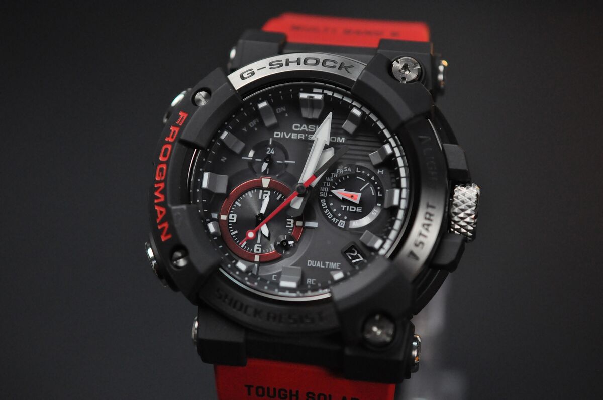 CASIO G-SHOCK GWF-A1000-1A4 MASTER OF G FROGMAN Tough Solar Men Watch
