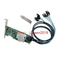 SAS3008 9300-8I 12Gbps HBA IT Mode ZFS FreeNAS unRAID 2 SFF-8643 SATA Cable US