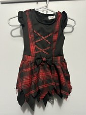 Spirit Halloween Baby Lil Wolf Infants Dress Costume With Tail 6-12M