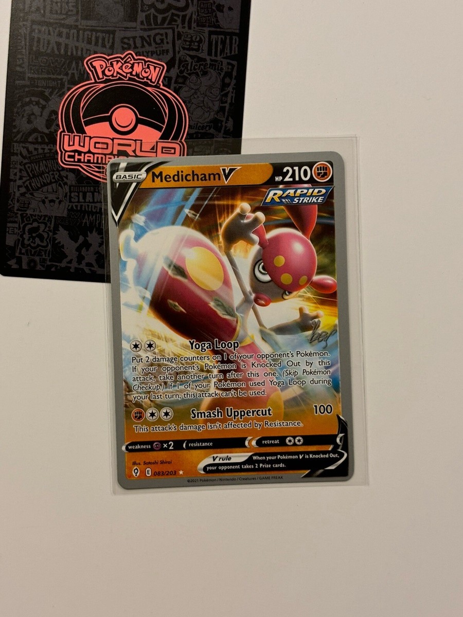 Medicham V 083/203 2022 Pokemon World Championships Evolving Skies