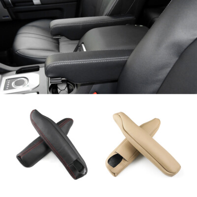 For Land Rover Discovery LR3 LR4  2*Left&Right Leather Seat Armrest Handle Cover