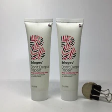 X2 Briogeo Don’t Despair Repair Deep Conditioning Mask - TRAVEL 1 Oz Each - NWOB