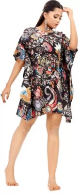 Grey Cotton Core Style Floral Printed Long Sleepwear/Nightwear/Maxi Women Nighty At ₹ 330/piece | Ladies Cotton Nighty In Jaipur | ID: 2853944058433 - Foto 8