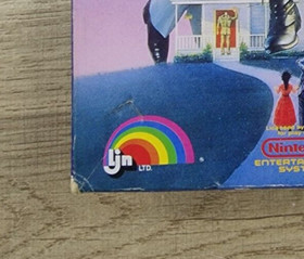 AUTHENTIC USED BOX ONLY - NO GAME - BEETLEJUICE - NES