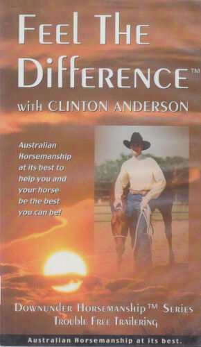 Trouble Free Trailering VHS Clinton Anderson 1997 Australian Feel the Difference
