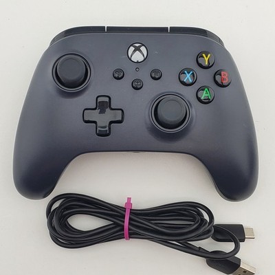 PowerA 1519265-01 Wired Gaming Controller Black For Xbox One, X|S & PC