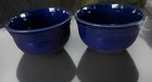 HLC Cobalt Blue Fiesta 5.5" Cereal/Soup Bowls Lot Of 2 Fiestaware Vintage