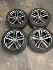 VW T5 T6 Transporter 9x20 Alloy Wheels & Tyres Load Rated Damaged