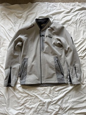 Klim Marrakesh Grey Motorcycle Padded Jacket Size Medium Amazing Condition