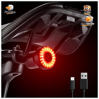 Fahrrad Bremslicht USB-C Wasserdicht 5 Modi LED RüCklicht Stvzo Standard ZubehöR