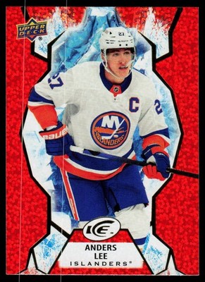 2021-22 Upper Deck Ice #70 Anders Lee Orange