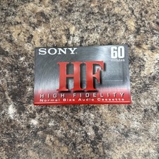 New SONY HiFi 60 Minute Normal Bias Cassette Tape Sealed