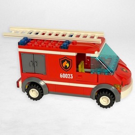 LEGO City 60023 No. 3 Fire Truck Minifigure and Accessories