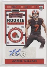 2019 Panini Contenders Rookie Ticket Jamie Gillan #297 Auto pq4