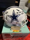 Demarcus Ware Signed Full Size Authentic Alt Helmet W/ Insc “2X NFC Sack Leader”