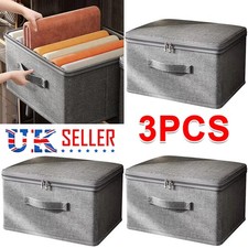 Locking Storage Box Fabric Storage Lockable Organizer Box For Clothes Reliable