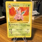 Wizards of the Coast 1999 Pokemon Base Set Nidorino 37/102 Uncommon 60 HP