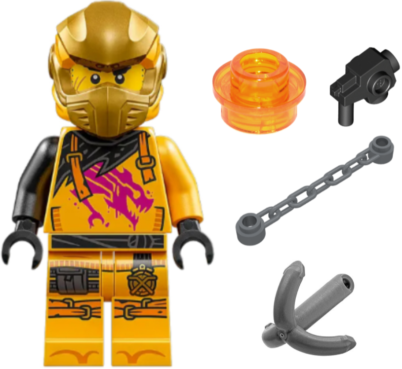 LEGO Ninjago Minifigur - njo921 njo0921 - Arin - aus 71826 71833 892506