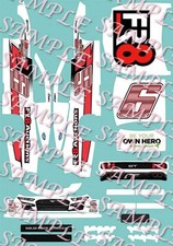 PREORDER 2023 Brad Keselowski Fr8 Late Model 1/64 Peel Stick Decals
