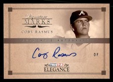 2007 TRISTAR Elegance Signature Marks #SM-CR Cory Rasmus Autograph *d2