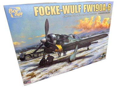 Border Model 003 1/35 Focke-Wulf Fw 190A-6 Plastic Model Kit