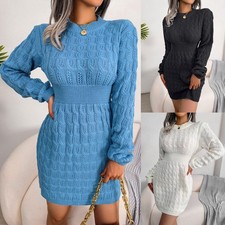 & 2025 Fall/Winter Leisure Dress Base Sweater Dress Women's Clothing New !