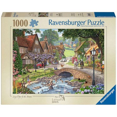 Ravensburger Freizeittage 13 am Strom 1000 Teile Puzzle Steve Crisp