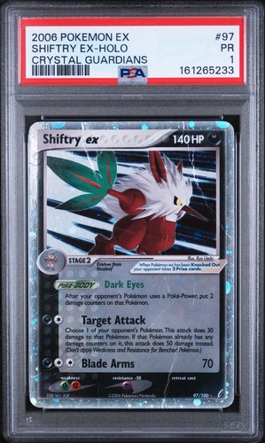 Shiftry ex graded PSA 1 for sale on eBay
