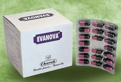Charak Evanova 2 Strips | 40 Capsules | Women s Wellness | FAST SHIP Exp. 2027