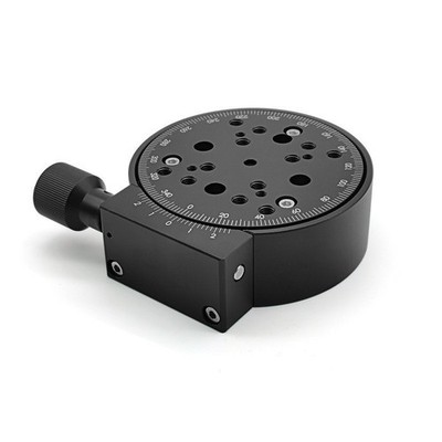 100mm Manual Rotary Stage, 360 Degree R-Axis Positioning Turntable Platform- *mq
