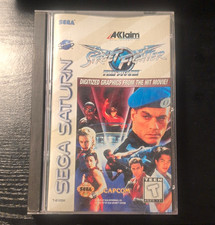 Acclaim Street Fighter: The Movie Sega Saturn T-Teen Street Fighter Series