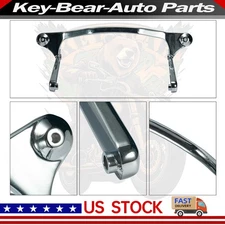 Moto Passing Light Bracket Driving Pass Spotlight Mount Bar fit Softail Deluxe