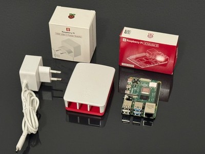 Raspberry Pi 4 - Model B 1GB inkl. Netzteil & Gehäuse