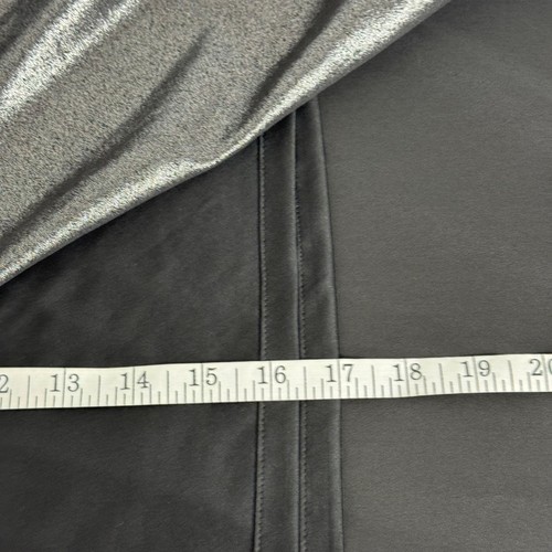 Express NWOT Black Silver Shimmer Maxi Skirt Size 8 Party Casual Sparkle Evening - Picture 10 of 12