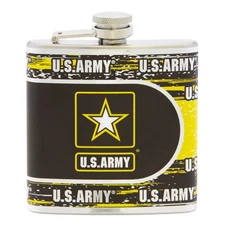 Great American Products Officially Licensed U.S. Army Stainless Steel Hip Flask