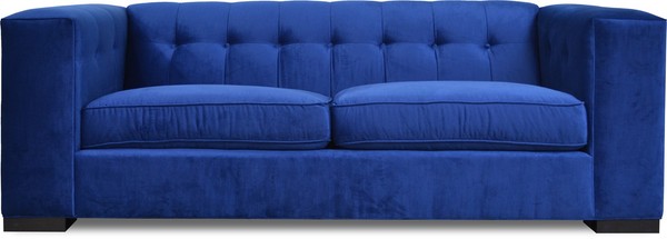 Neu Luxus 2 Sitzer Couch Polster Sofa Textil Stoff Couchen Garnitur Chesterfield-image