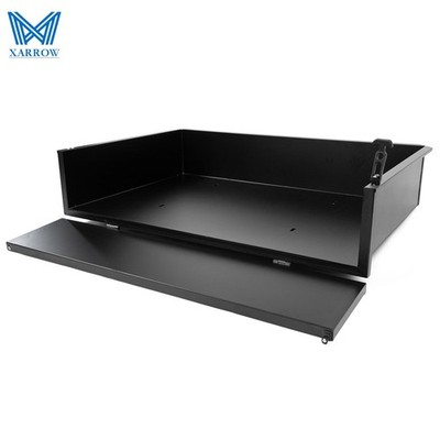 Black Steel Utility Bed Cargo Box Golf Cart For Yamaha For E-Z-GO For Club Car