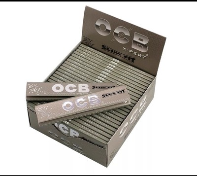 OCB Silver X-Pert Slim Fit King Size Smoking Premium Qualität Blättchen Portofrei
