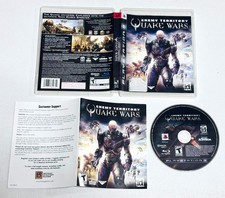 Enemy Territory Quake Wars (Sony PlayStation 3, PS3) Complete Game CIB - Tested