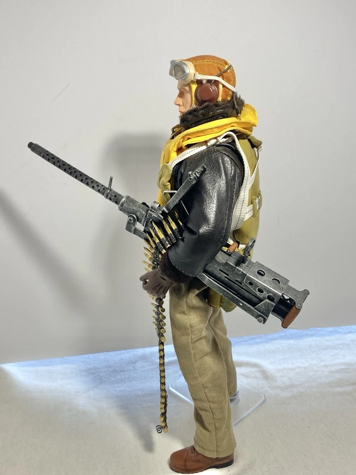 Piloto de la Fuerza Aérea Americana Segunda Guerra Mundial 50 Cal. réplica de modelos Soldier Dragon 1:6 Foto 2 de 4