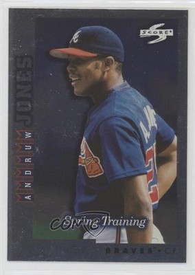 1998 Score Rookie Traded Spring Training Showcase Series Andruw Jones 09jr