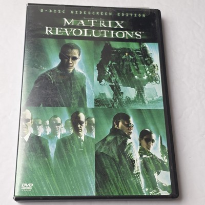 Matrix Revolutions widescreen DVD 2-discs *BUY 2 GET 3 FREE*