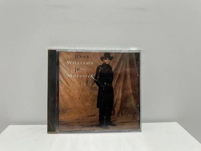 Hank Williams Jr. - Maverick NEW Sealed CD 1992 10 Country Songs Warner Bros - Image 1 of 2