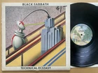 BLACK SABBATH TECHNICAL ECSTASY 1976 1ST PRESS CLASSIC HARD ROCK HEAVY METAL VG